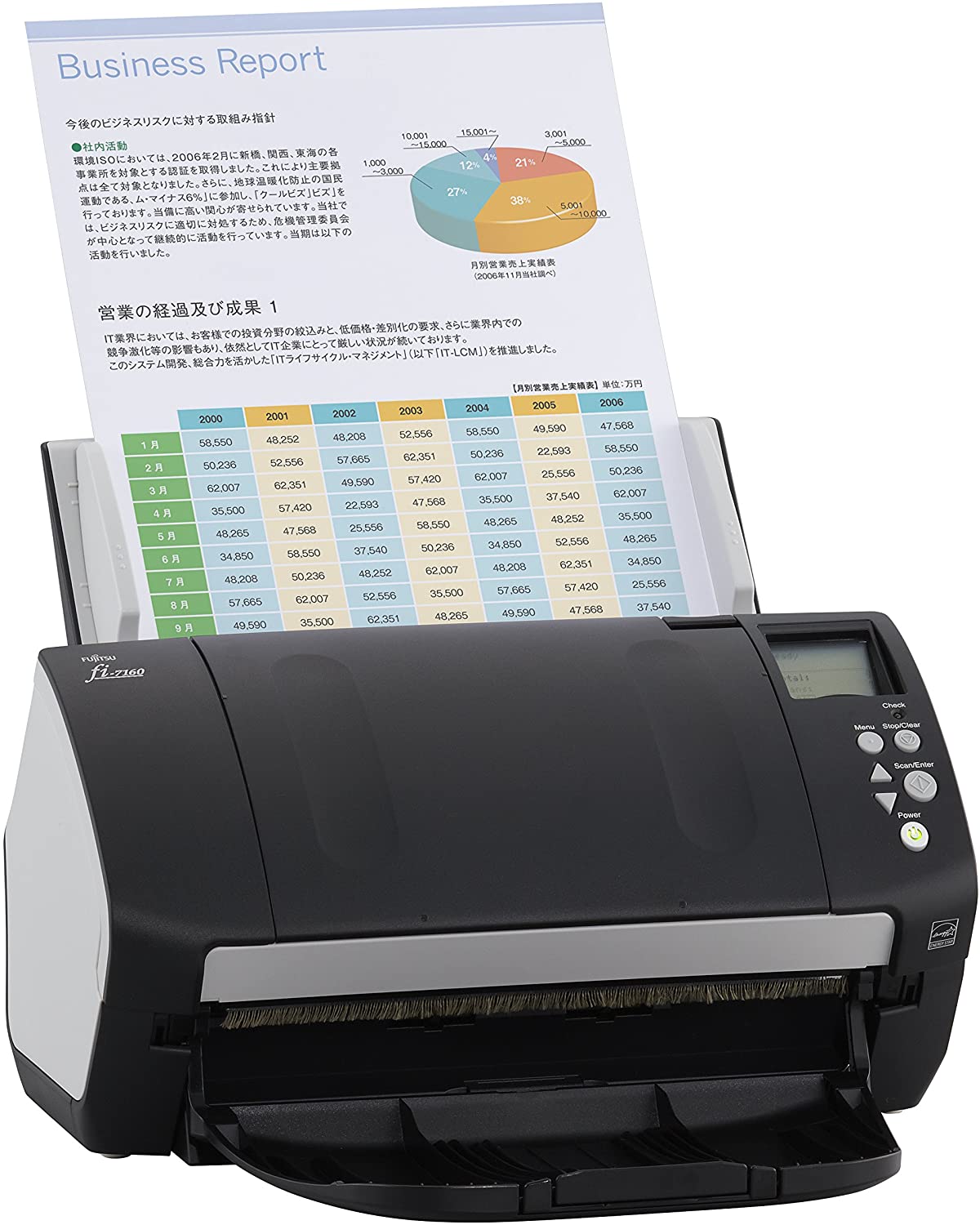 Fujitsu Scanners:  The Fujitsu fi-7160 Scanner