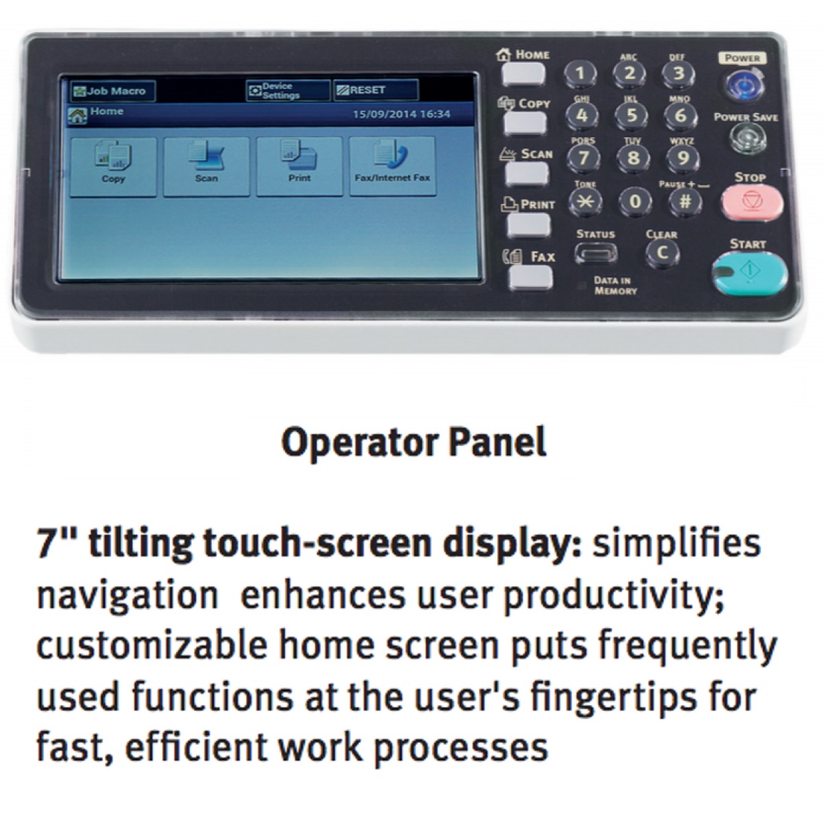 Okidata Copiers:  The Okidata ES5162LP MFP Copier