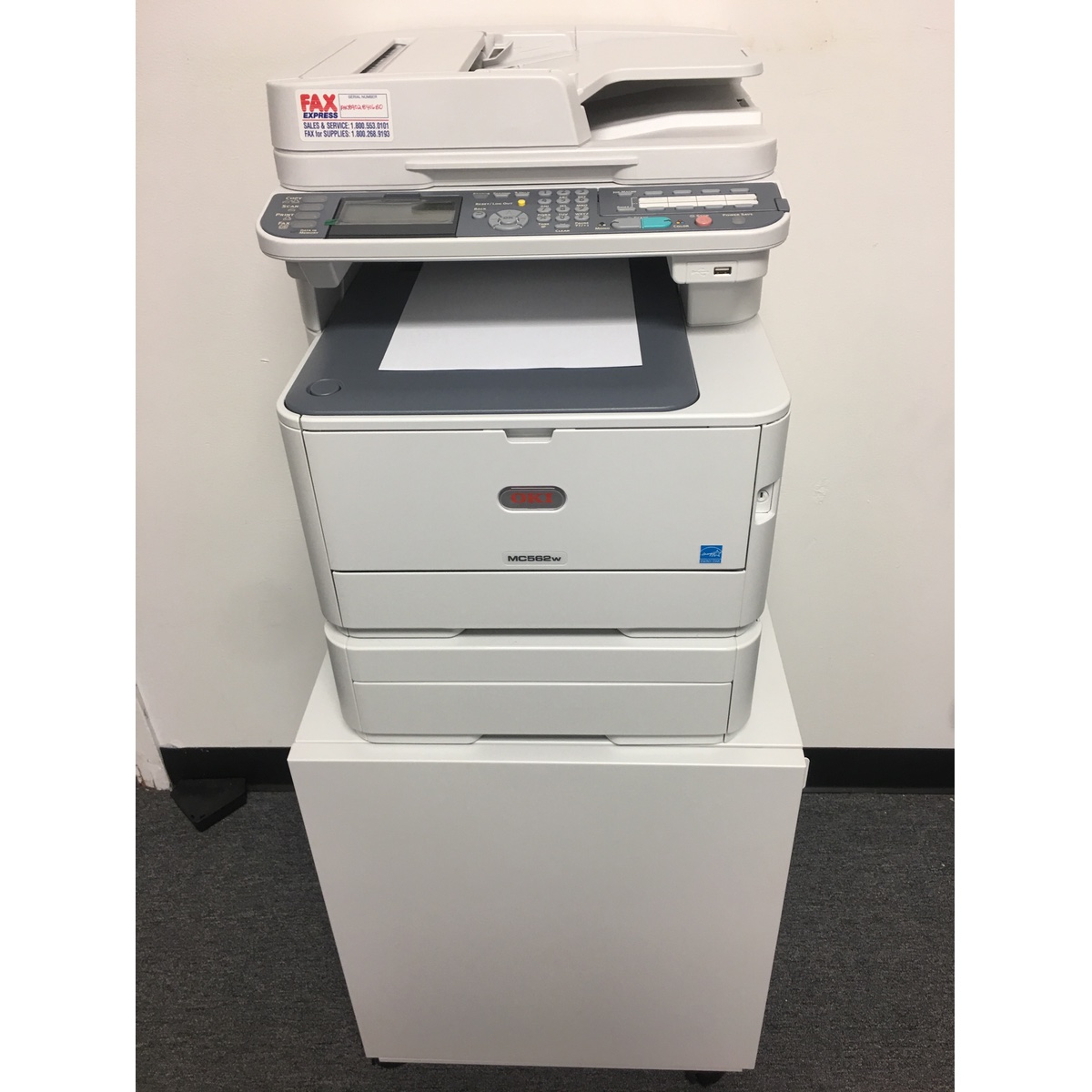 Okidata Copiers:  The Okidata MC562W MFP Copier